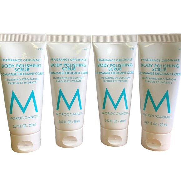 Moroccanoil Other - Moroccanoil Body Polishing Scrub 0.67 Oz/20 mL Each - Set of 4